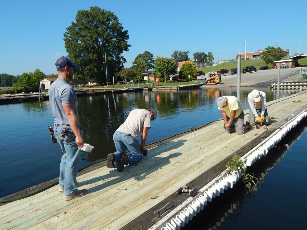 Lake Townsend Marina Dock Repair Campaign