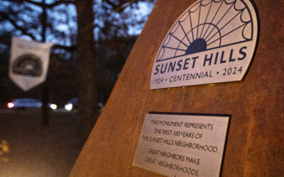 Sunset Hills Sculpture Installation