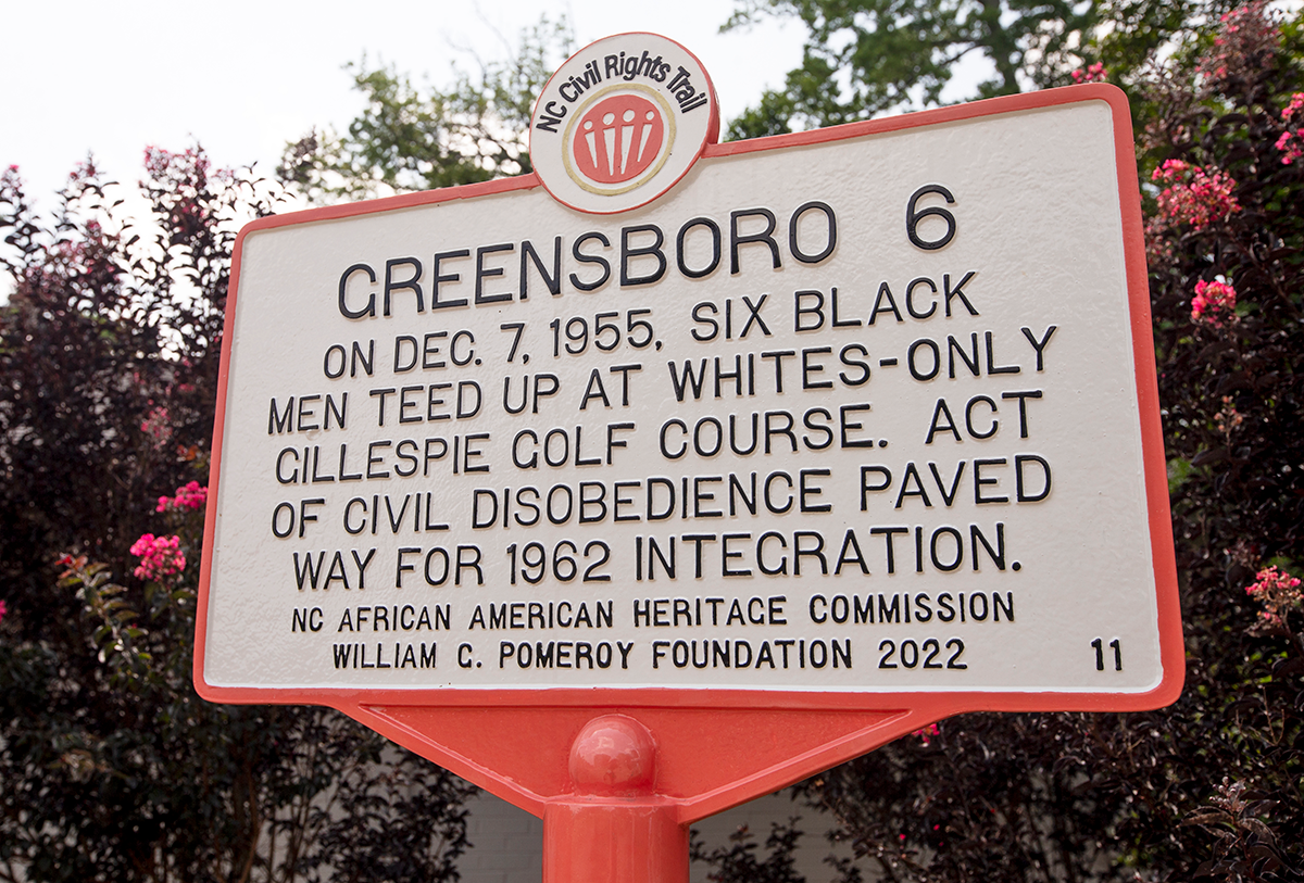 Greensboro 6 sign